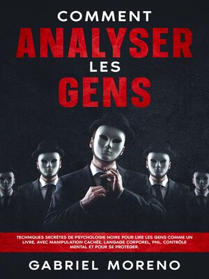 cover image of Comment analyser les gens